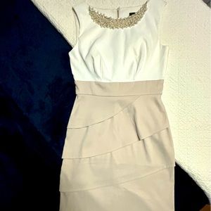 Dress with beautiful pearl accents
